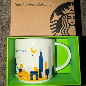 Starbucks You Are Here Discontinued Collection New York City Mug
